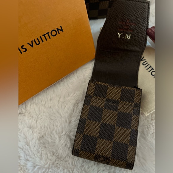 Louis Vuitton Damier Cigarette Case / Makeup Case - Picture 2 of 6